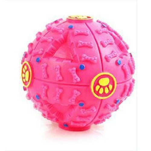Dog Squeaky Sound Food Dispenser Toy