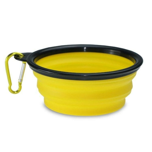 Folded Silicone Pet Bowl
