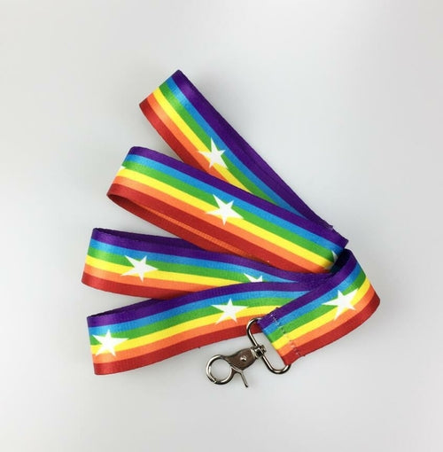 Rainbow Harness Dog Lead
