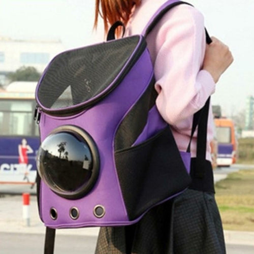 Cat &amp; Dog Astronaut Travel Backpack