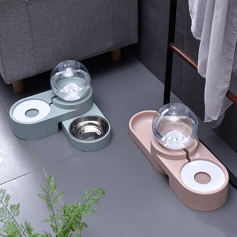 Pet Fountain Feeder Bowl +Large