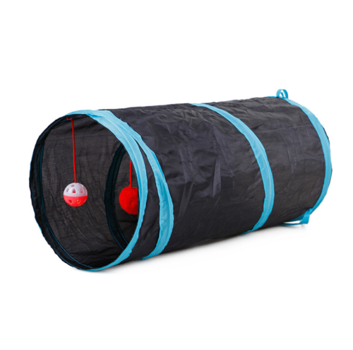 Cat 2-Way Foldable Tunnel 2x balls +bell
