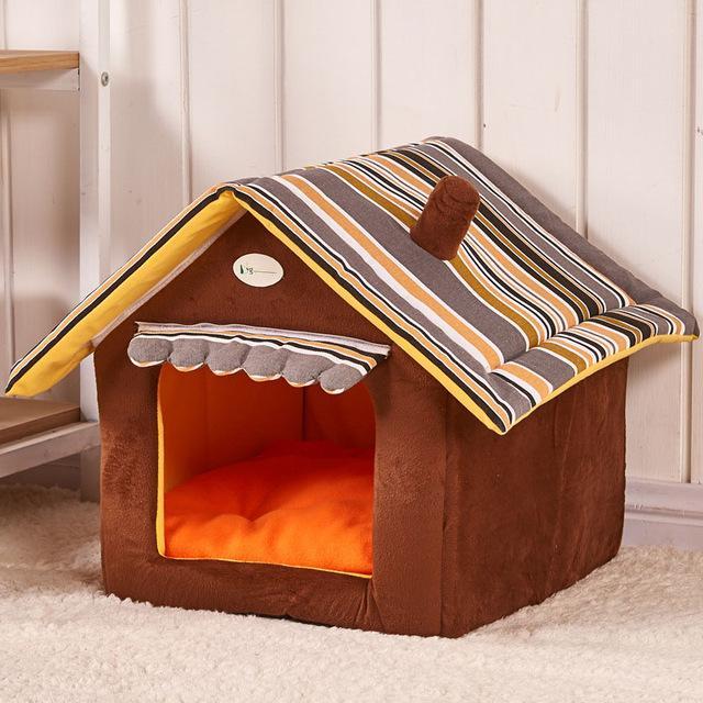 Striped Pet House/Bed