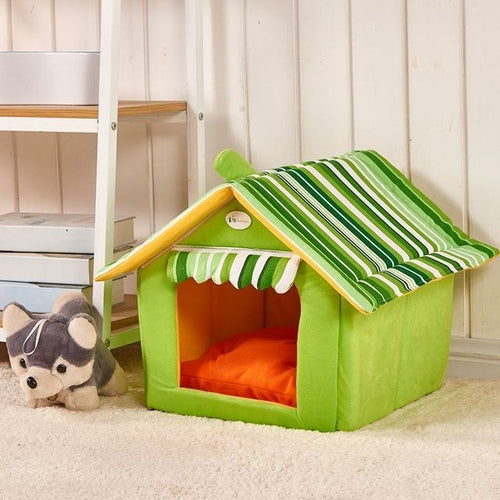 Striped Pet House/Bed