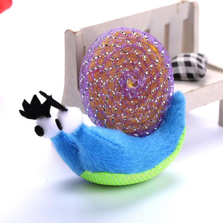 Snail Shape Cat Toy