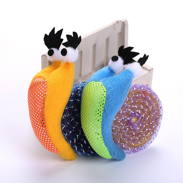 Snail Shape Cat Toy