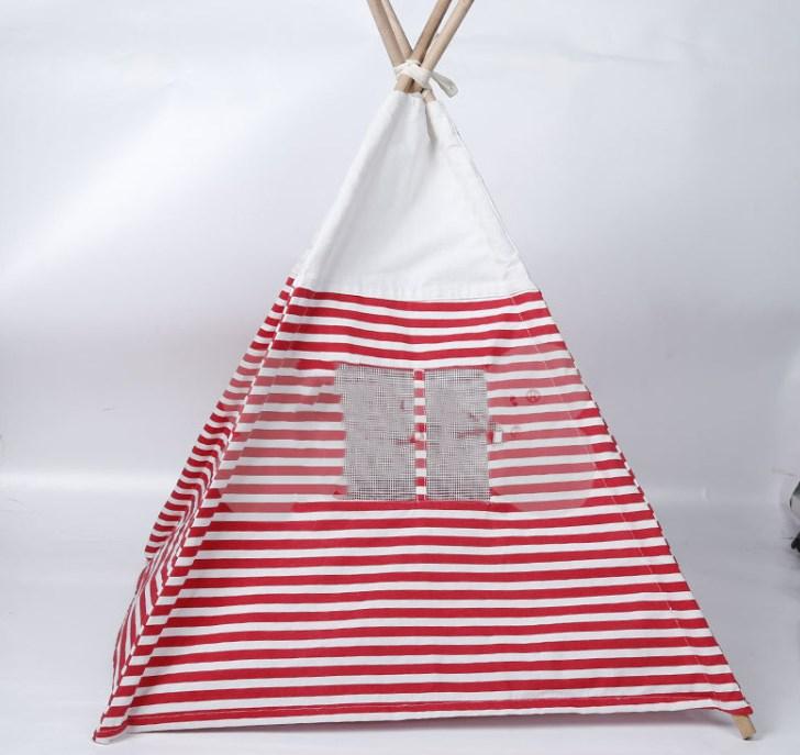 Pet Tent (Red stripe)