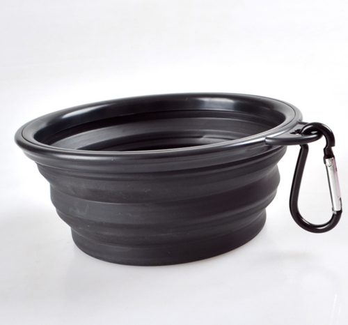 Folded Silicone Pet Bowl