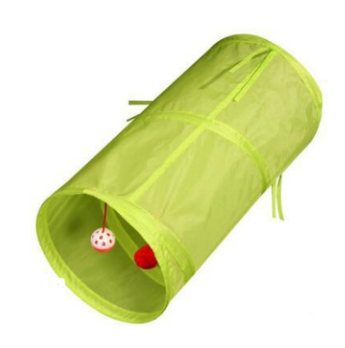 Cat 2-Way Foldable Tunnel 2x balls +bell