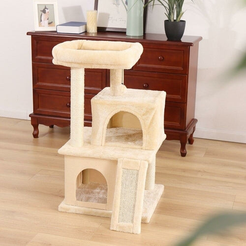 Cat Tower Scratcher Playhouse